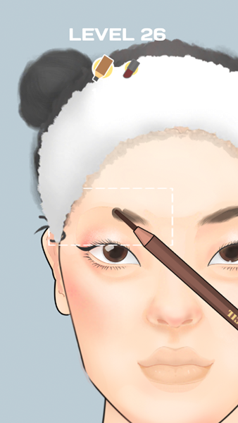 Maquillage d'animation en stop motion