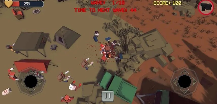 Shooting Zombies Mobile Game