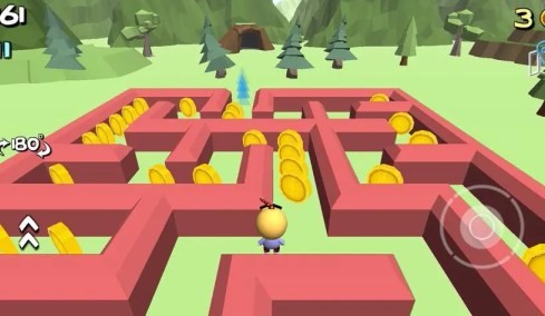 Maze mobile game