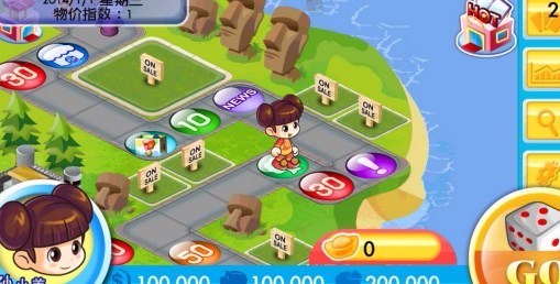 Monopoly mobile game