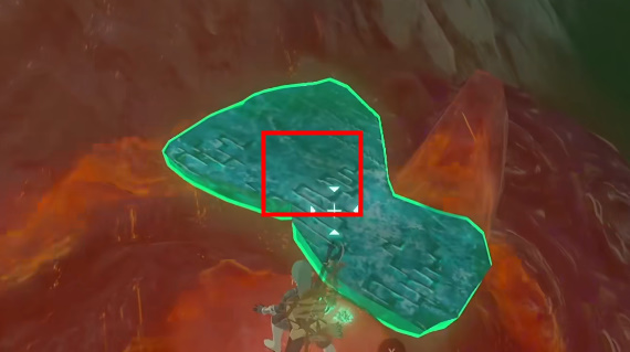 Onde está o tablet quebrado em The Legend of Zelda?