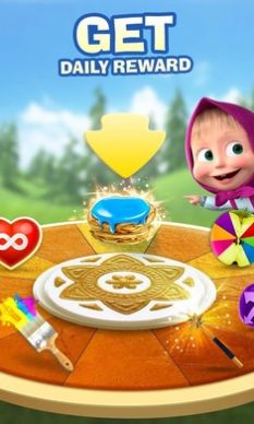 Masha and the Bear Jam Match 3 Game