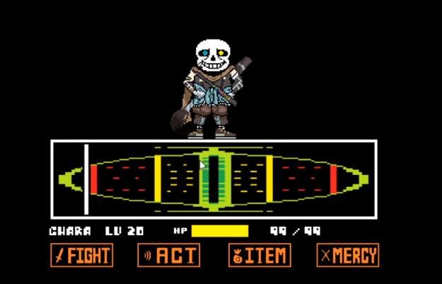 ink sans fight