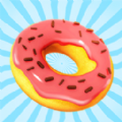 Lick food and make a donut game