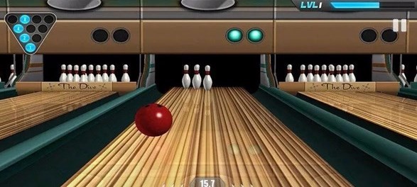 Fun bowling mobile game