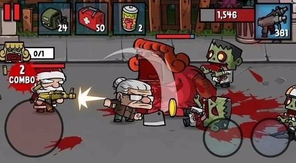 Zombie mobile game