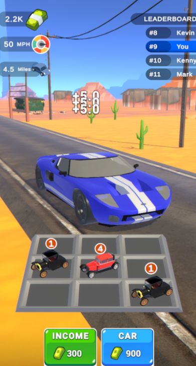 Car Merge Racing Game