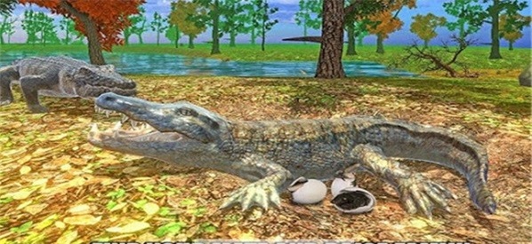 Crocodile Family Simulator