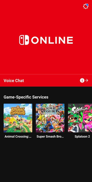 Nintendo app (Nintendo Switch Online)