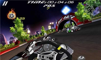 Versión Android de carreras de karts extremas