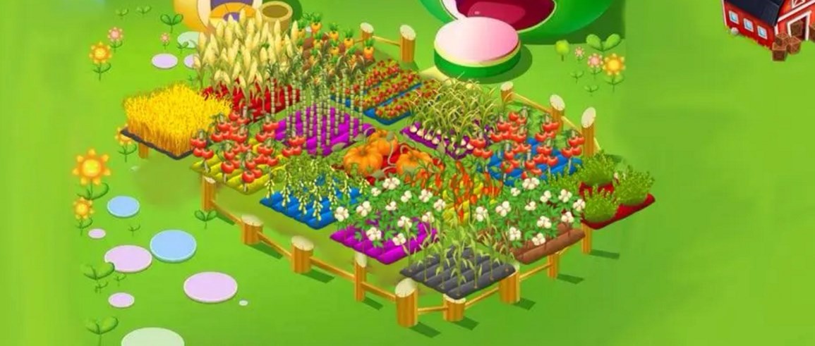 Fun mobile farming game