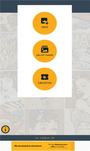 ComicMe app