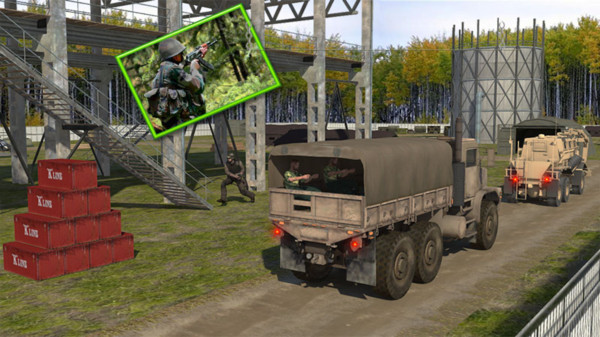 Установка игры Army Truck Simulator