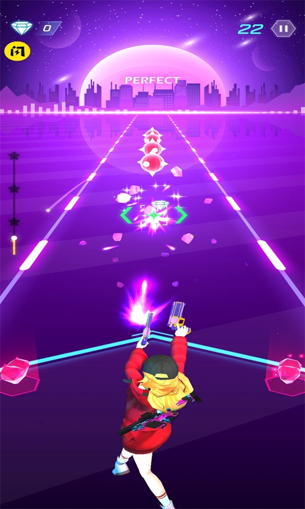 Versi lengkap Dancing Bullets 3D