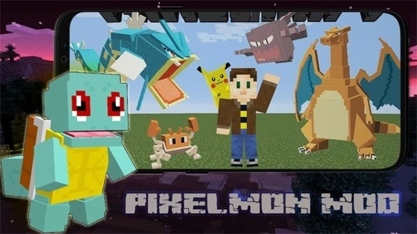 我的世界宝可梦整合包手机版(Pixelmon Addon MCPE)