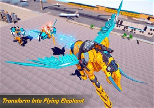 Flying Elephant Robot