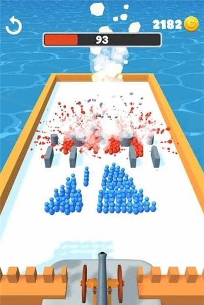 Crowd bomb mobile game