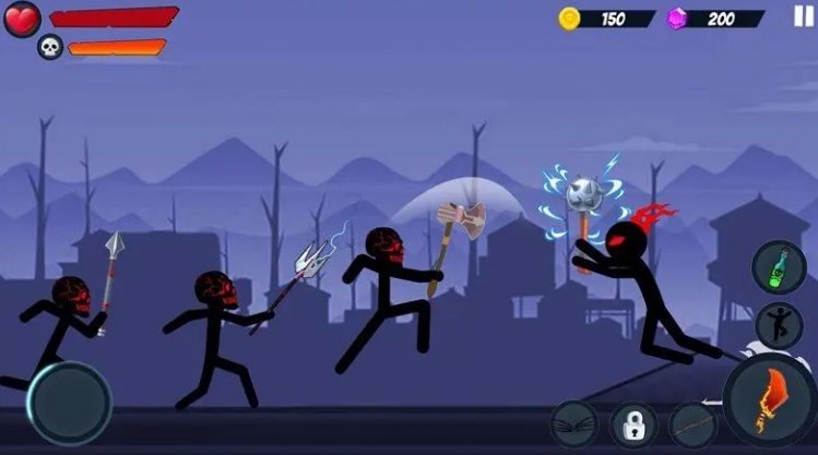 Stickman mobile game