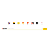 A entrada do mecanismo Yandex não requer login para inserir o endereço do site