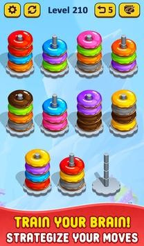 甜甜圈圈堆栈3D（Donut Hoop Stack）