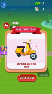 Bike Rental Theme Park Tycoon