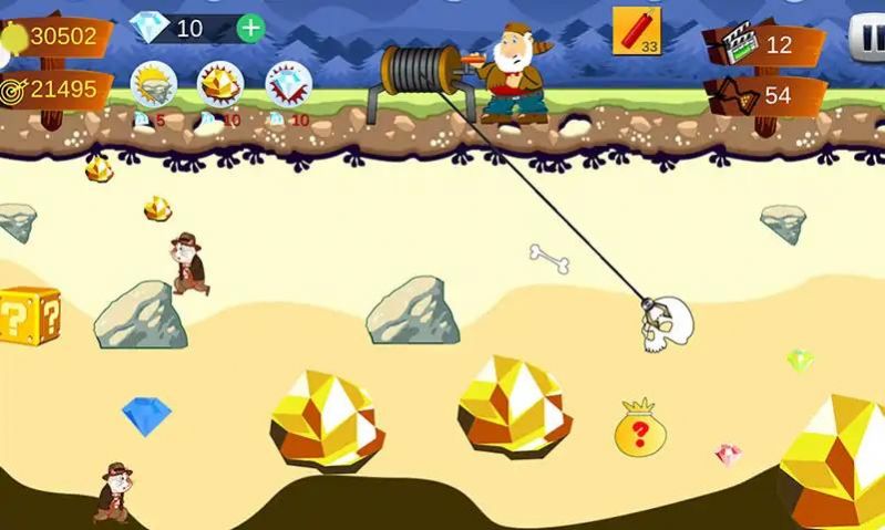 Gold Adventure Miner Game