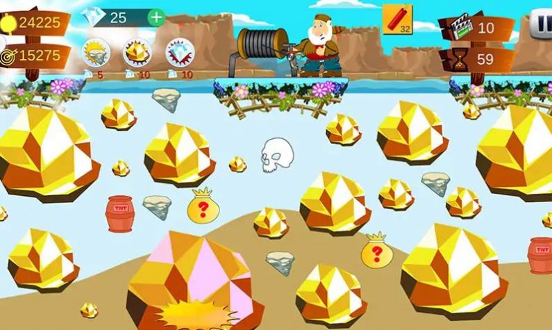 Gold Adventure Miner Game