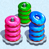 Donut Hoop Stack 3D