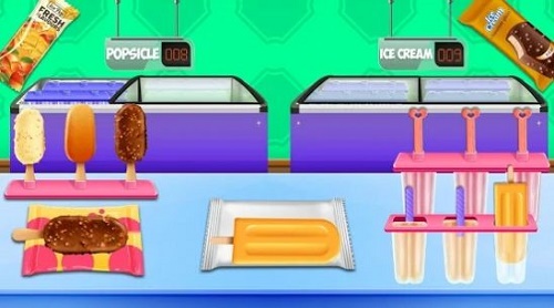 Popsicle Ice Cream Factory Game