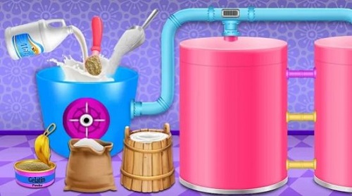 Popsicle Ice Cream Factory Game