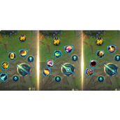 How to set the button skin for the League of Legends mobile game