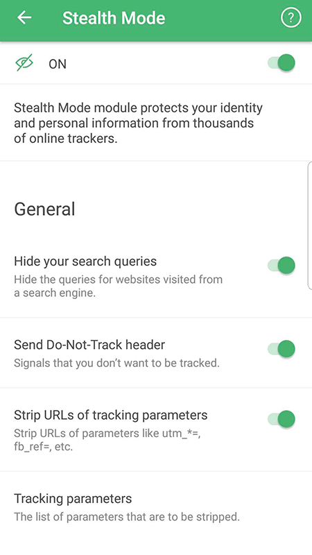 AdGuard mobile version