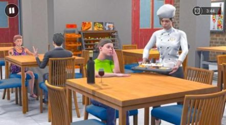 Juego de comida de chef virtual