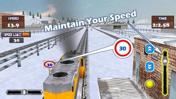 Indian train simulation driving game