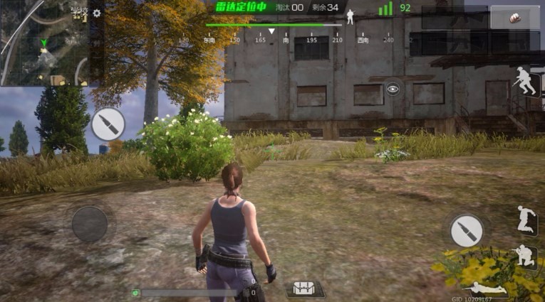 Survival mobile game