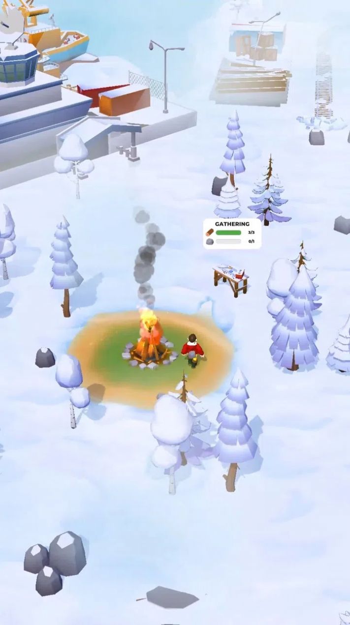 Snow world survival game