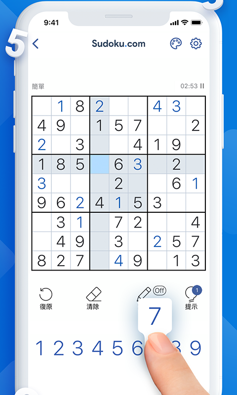 Versión diaria de Sudoku