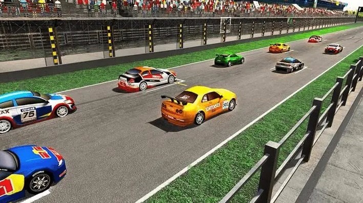 Racing competition mobile game