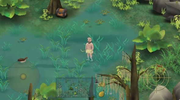 Wild survival mobile game