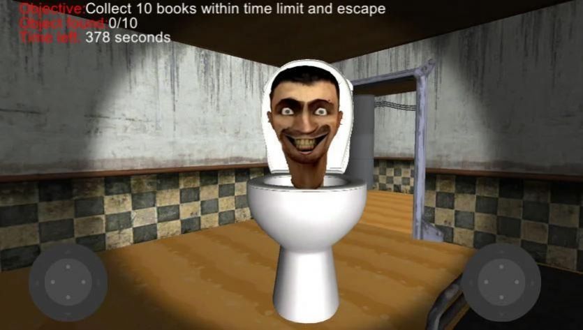 Fun toilet man game