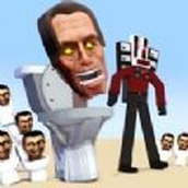 Destroy toilet man game