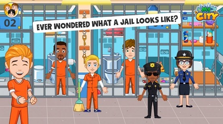 Jogo para celular My City Prison