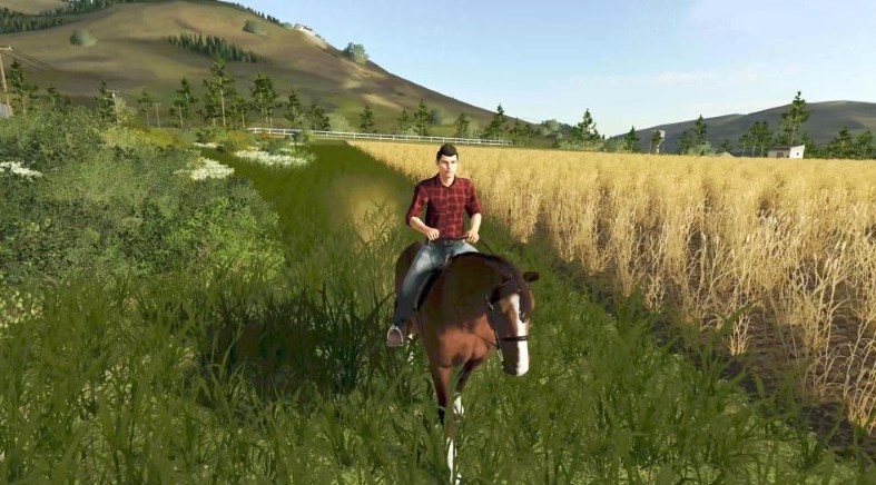 Cow and horse simulator game