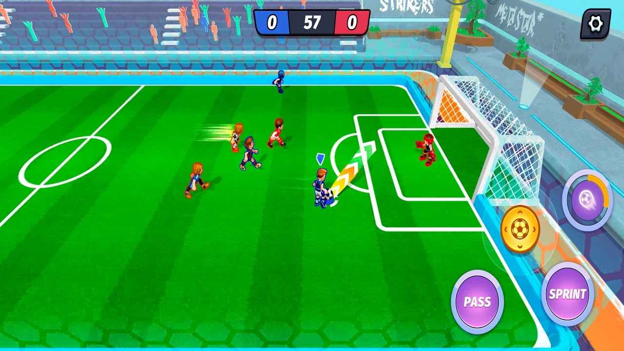 Superstar striker game