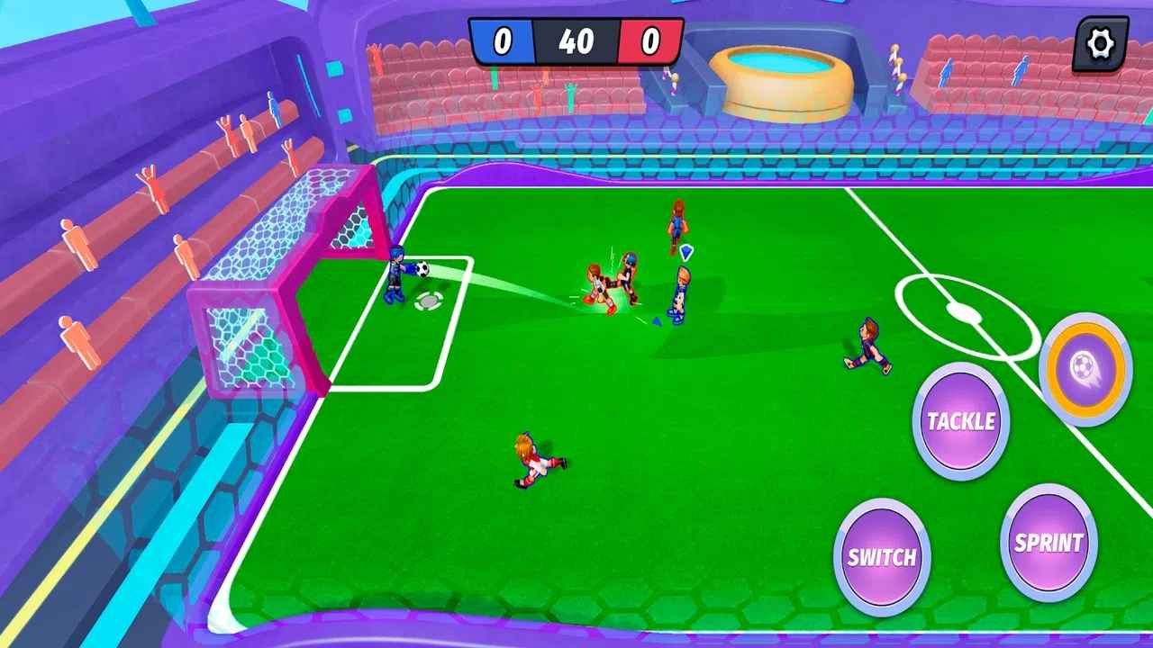 Superstar striker game