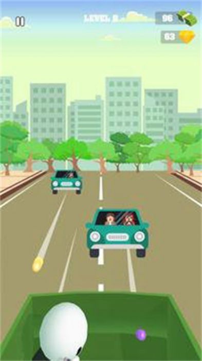 Driving Shooting Battle Game