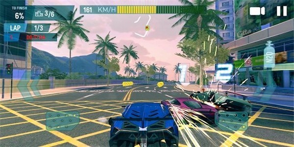 Versi Seluler Ultimate City Racing Crash