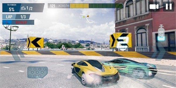 Versi Seluler Ultimate City Racing Crash