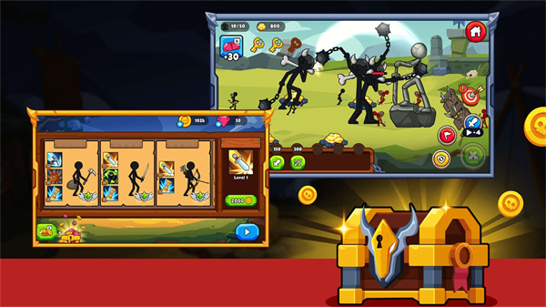 Stickman Armed Fight Mobile Version