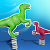 Juego de dinosaurios que rebotan